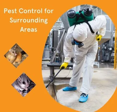 Pest Control and Surrounding Areas